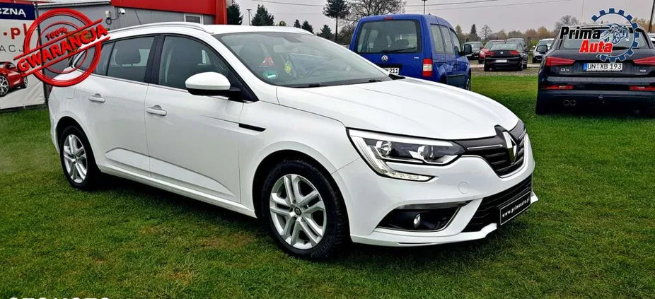 renault łódzkie Renault Megane cena 44900 przebieg: 123814, rok produkcji 2017 z Leśna